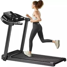 Home Folding Treadmill with Pulse Sensor, Quiet , FITNESS, Motorized Running