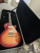 2011 Gibson Les Paul Standard Plus Guitar in Heritage Cherry Burst