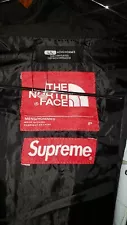 supreme north face jacket large mens