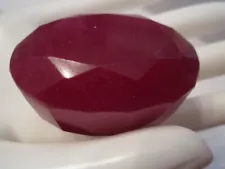 GENUINE RUBY - 321 CARATS - MASSIVE - OVAL CUT - GRADE AA - ONLY ONE ON EBAY