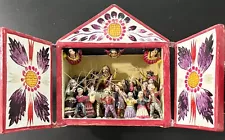 Nicario Jiménez Quispe Signed Retablo JESUS ~ PALM SUNDAY Handmade Folk Art