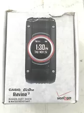 Casio G'ZONE Ravine 2 C781 512mb LTE Flip Cell phone Verizon Black