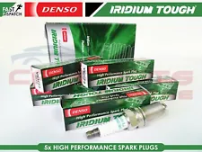 FOR AUDI RS3 RSQ3 TTRS 2.5 HIGH PERFORMANCE DENSO IRIDIUM TOUGH SPARK PLUGS X5