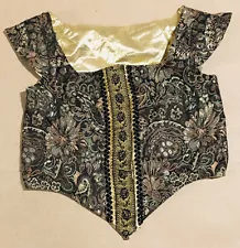 Renaissance Faire Medieval Women’s Bodice Corset Handmade Theater Clothing