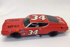 Carrera Evolution 27521 Ford Torino Talladega Wendell Scott #34 Slot Car