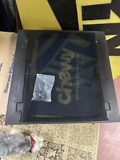 Monitor Shroud Tinted Plexiglass From Ms PAC MAN ARCADE GAME