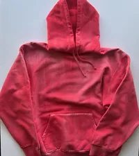 Supreme Acid Wash Hoodie With Embroidery On Hood HTF