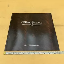 1977 Ford Thunderbird Town Landau Car Dealer Sales Advertising Brochure Catalog