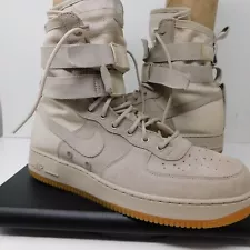 NIKE Mens Sz 12 SF AF1 STRING GUM Special Forces Air Force 1 864024-200