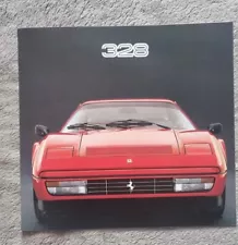 Genuine Ferrari 328 Brochure