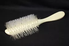 GENUINE! Vintage Avon USA Half Round Hair Brush 8" Hairbrush 8 Row, CLEANED!