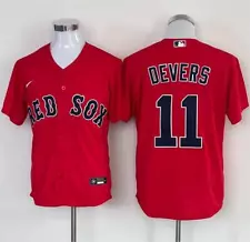 Boston Red Sox #11 Rafael Devers MLB Men's Red stitched player jersey - NWT