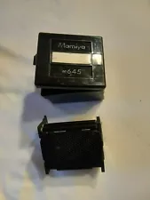 MAMIYA M645. ROLL FILM INSERT 220 WITH HARD CASE . JAPAN. 