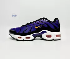 Nike Air Max Plus Tuned TN 1 Youth Teen Women’s Purple Black UK Size 5 EUR 38