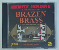 HENRY JEROME & HIS ORCHESTRA - BRAZEN BRASS CD BRAND NEW