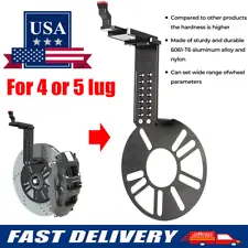 US Universal Wheel Fitment Offset Tool - Offset Measurement Gauge Hub Aluminum