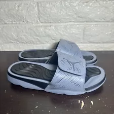 Nike Jordan Hydro 5 Solarsoft 820257-003 Gray Black Slide Sandals Mens Size 13