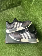 adidas A Bathing Ape x NMD_R1 Black Camo size 10 BA7325 OG Clean