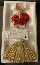 Barbie Mattel Golden 50th Anniversary Porcelain Doll 1995, Vintage, NEW, Nrfb