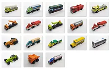 Micro Machines Semi Trucks RV Camper Trailers Buses - You Pick - Vintage Galoob