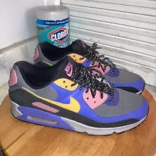 Nike QS Air Max 90 ACG Size 11 Mens Purple Grey Yellow 2020 CN1080-500 Near Mint