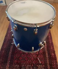 New ListingVintage Ludwig 16” Floor Tom. Blue Sparkle. VGC.