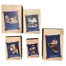 5 Vintage Hallmark Keepsake Ornaments ð