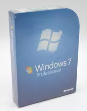 Microsoft Windows 7 Professonal 32 & 64 Bit Disks *New*