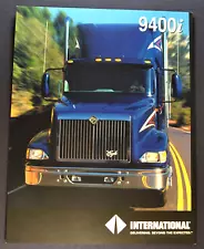 1999 International 9400i Eagle Truck Brochure Sheet Semi Tractor Excellent Orig