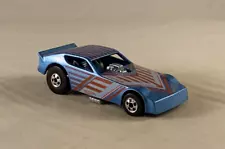 2013 Hot Wheels Flying Customs 1977 Plymouth Arrow Funny Car Blue BWs