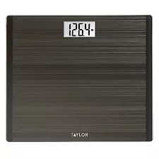 Wide Platform and High Capacity Digital Scale Black - Taylor