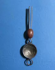 Vintage Indian Head Buffalo Nickel Roach Clip Super Cool LOOK!