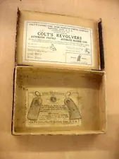 Original Automatic Colt .32 Pistol Box For Pocket Hammerless Rimless Smokeless