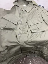 New Army Vietnam Shirt/Coat Jungle Fatigue Slant Pockets X-Large Regular