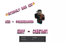 ð¥Rareð¥old Roblox User -@ GuruzinhoPro 20+ OFFSALES ð2018 Join Date!ð