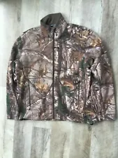 GUIDE SERIES GANDER MOUNTAIN HOT STUFF HAT JACKET MENS L COAT HUNT CAMOUFLAGE A+