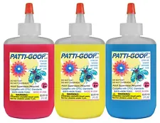 PATTI-GOOP 3-PACK PRIMARY MADE FOR CREEPY BUGS TOYS AND RUBBERY CRAWLERS