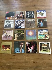 16 Lot Vinyl LP 70s Rock The Beatles Bread Pink Floyd The Doors Jimi Hendrix Etc