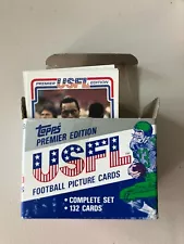 1984 Topps Football USFL Near Complete Set - NM-Mt+