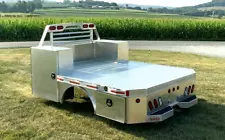 Aluminum SBV Flatbed Service Body, design for Gooseneck, Toolboxes fits Truck