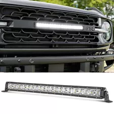 12/20/28/30/40/54" LED Work Light Bar Spot Flood Combo Offroad Truck Driving FOG