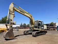 Komatsu PC200LC-6 Hydraulic Excavator Backhoe Tractor Diesel Aux Hyd Cab bidadoo