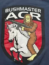 Bushmaster ACR Firearms Rifle Sasquatch Bigfoot Short Sleeve T-Shirt Mens Small