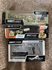 Goat Guns 1:3 Scale Non-firing Toy Replicas 1911, AR-15, 82A1 “Alpha Charlie”