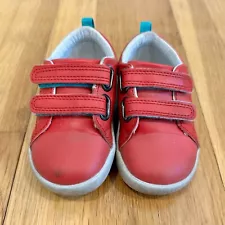 Ten Little shoes, toddler size 6.5, red, excellent condition