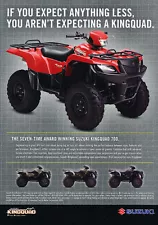 2006 Suzuki Kingquad 700 ATV - Original Advertisement Print Ad J284