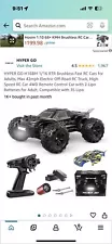 HYPER GO H16BM 1/16 RTR Brushless Fast RC Cars for Adults, Max 42mph Electric