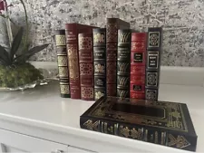 LOT of 8 *NEW* EASTON PRESS LEATHER 100 GREATEST BOOKS_CUSTOM BUNDLE_You Choose!