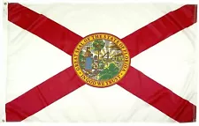 Florida State Flag 3x5 FT Banner Indoor Outdoor Everglades Atlantic USA 100D