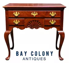 CUSTOM QUEEN ANNE ANTIQUE STYLE GODDARD & TOWNSEND NEWPORT CHERRY LOWBOY CHEST